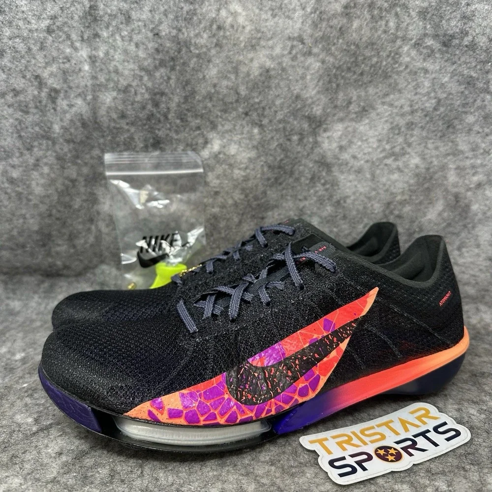 Nike Air Zoom Victory 2 Track Shoes Mens Size 7 Glam Black Spikes IM9130-001